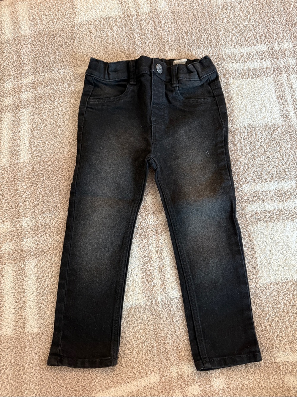 H&M Kids Black Faded Stretch Jeans